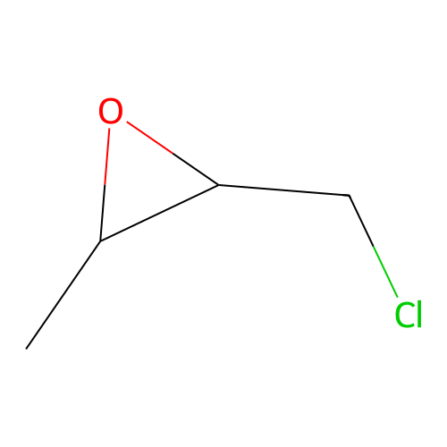 1-Chloro-2,3-epoxybutane structure