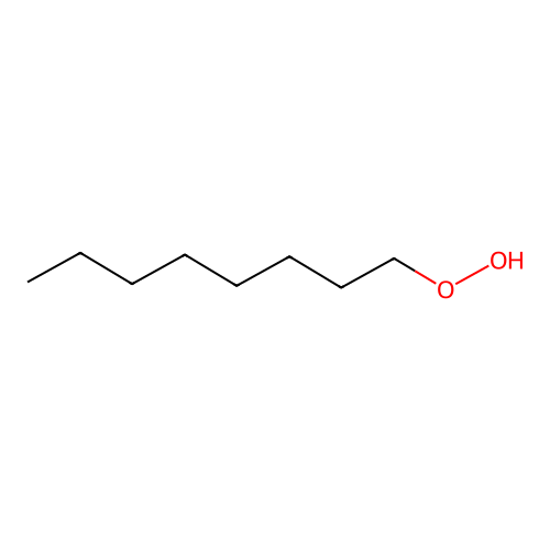 Octyl hydroperoxide structure