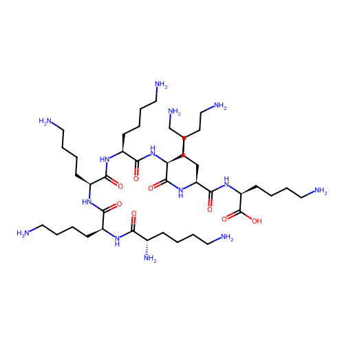 L-Lysine, L-lysyl-L-lysyl-L-lysyl-L-lysyl-L-lysyl-L-lysyl- structure