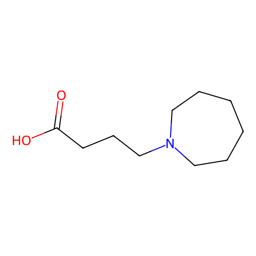 4-(Azepan-1-yl)butanoic acid structure