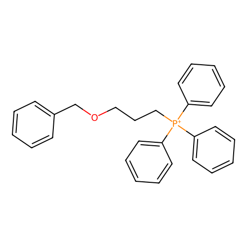 3-Benzyloxypropyl(triphenyl)phosphonium structure