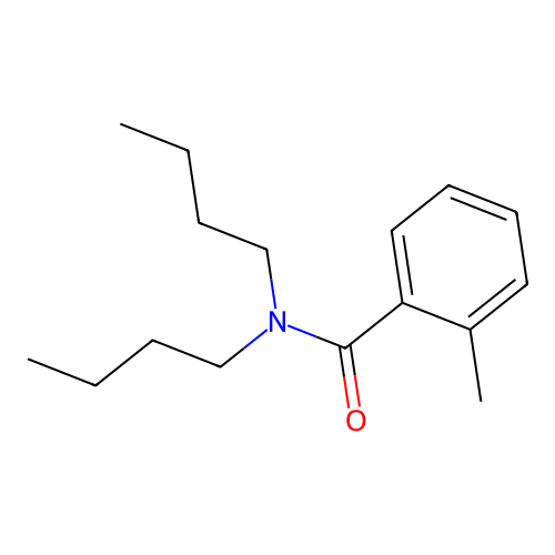 N,N-Dibutyl-2-methyl-benzamide structure