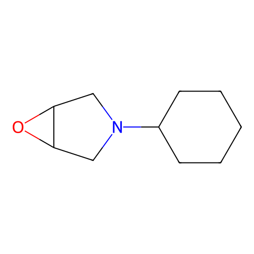 3-Cyclohexyl-6-oxa-3-azabicyclo[3.1.0]hexane structure