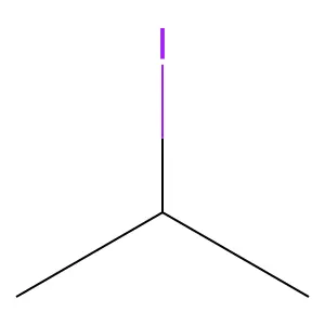 2-碘丙烷 structure