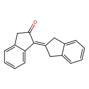 1-(2-Indanylidene)-2-indanone structure