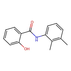 N-(2,3-dimethylphenyl)-2-hydroxybenzamide structure