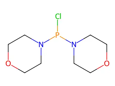 Chlorodimorpholinophosphine structure