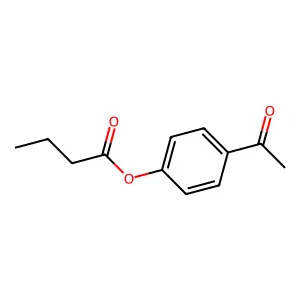 4-Acetylphenyl butanoate structure