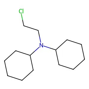 N-(2-氯乙基)-N-环己基环己胺 structure