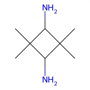 2,2,4,4-四甲基-1,3-环丁二胺 structure