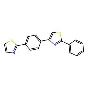 2'-Phenyl-2,4'-p-phenylenedithiazole structure