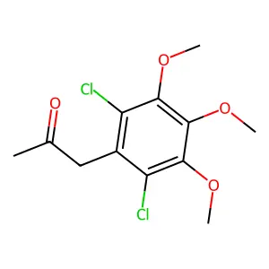 2-Propanone, 1-(2,6-dichloro-3,4,5-trimethoxyphenyl)- structure