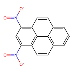 1,3-Dinitropyrene structure