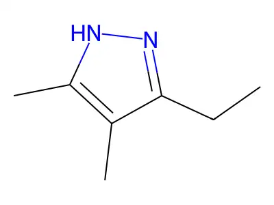 3-ethyl-4,5-dimethyl-1H-pyrazole structure