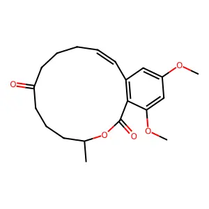 rac 2,4-O-Dimethylzearalenone structure