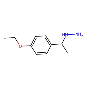 1-(4-Ethoxyphenyl)ethylhydrazine structure