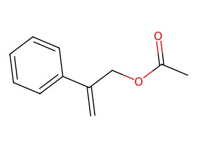 2-Phenylallyl acetate structure