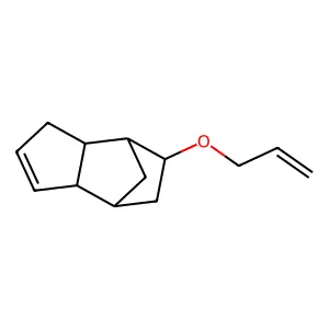 Allyloxytricyclo(5.2.1.0 2,6)dec-3-ene structure