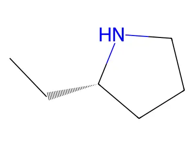 2-Ethylpyrrolidine structure