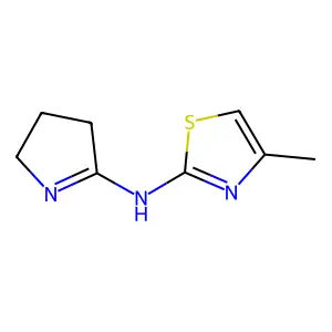 n-(4-Methylthiazol-2-yl)pyrrolidin-2-imine structure
