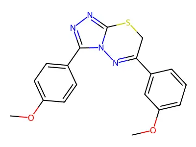 triazolothiadiazine, 7C structure