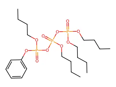 Tetrabutyl phenyl triphosphate structure
