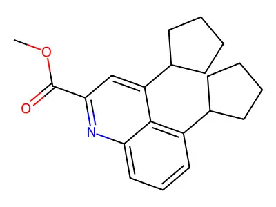 Methyl 4,5-dicyclopentylquinoline-2-carboxylate structure