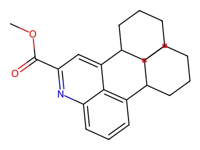 Methyl 4,5-dicyclohexylquinoline-2-carboxylate structure