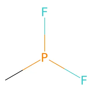 Methylphosphonous difluoride structure