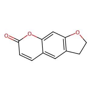 4',5'-Dihydropsoralen structure