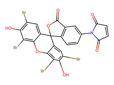 Eosin-5-maleimide structure