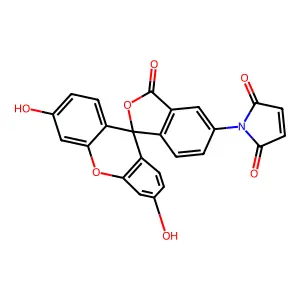 荧光素5-马来酰亚胺 structure