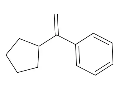 (1-Cyclopentylvinyl)benzene structure