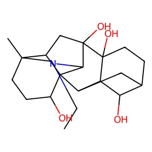 Cardiopetalidine structure