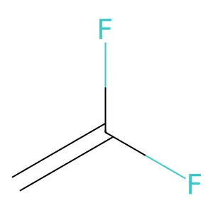 1,1-二氟乙烯 structure