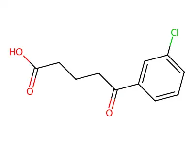 5-(3-Chlorophenyl)-5-oxovaleric acid structure