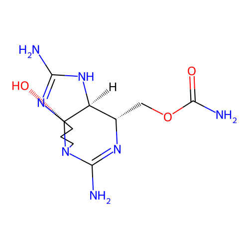 Saxitoxinol structure