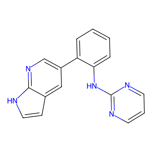 2-Pyrimidinamine,n-[2-(1h-pyrrolo[2,3-b]pyridin-5-yl)phenyl]- structure