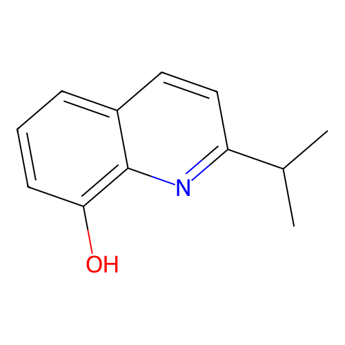 2-(Methylethyl)quinolin-8-ol structure