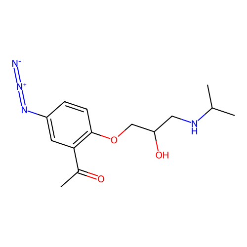 Acebutolol azide structure