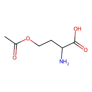 乙酰高丝氨酸 structure