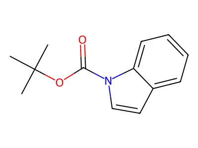 1-(Tert-butoxycarbonyl)indole structure