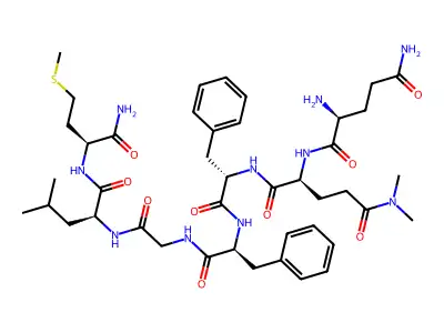 substance P (5-11), N,N-diMe-Gln(6)- structure