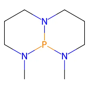 1,9-dimethyl-2,3,4,6,7,8-hexahydro-[1,3,2]diazaphosphinino[1,2-a][1,3,2]diazaphosphinine structure