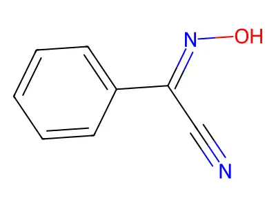 N-Hydroxybenzimidoyl cyanide structure