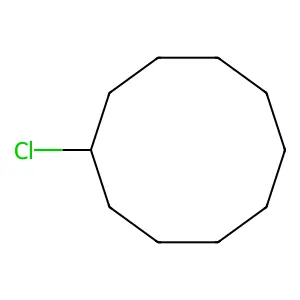 Chlorocyclodecane structure