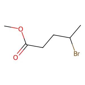 Methyl 4-bromopentanoate structure