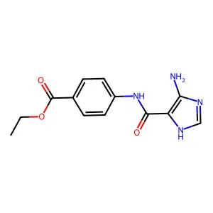 ethyl 4-[(4-amino-1H-imidazole-5-carbonyl)amino]benzoate structure