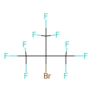 2-Bromo-2-(trifluoromethyl)hexafluoropropane structure
