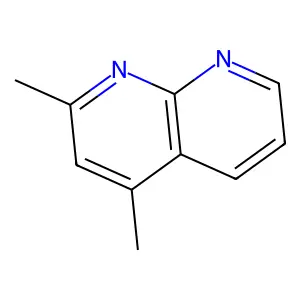 2,4-Dimethyl-1,8-naphthyridine structure